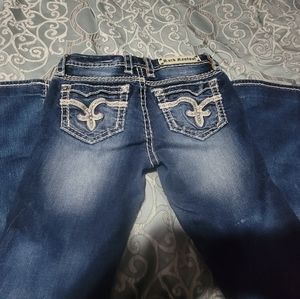 Rock revival mid rise boot cut.